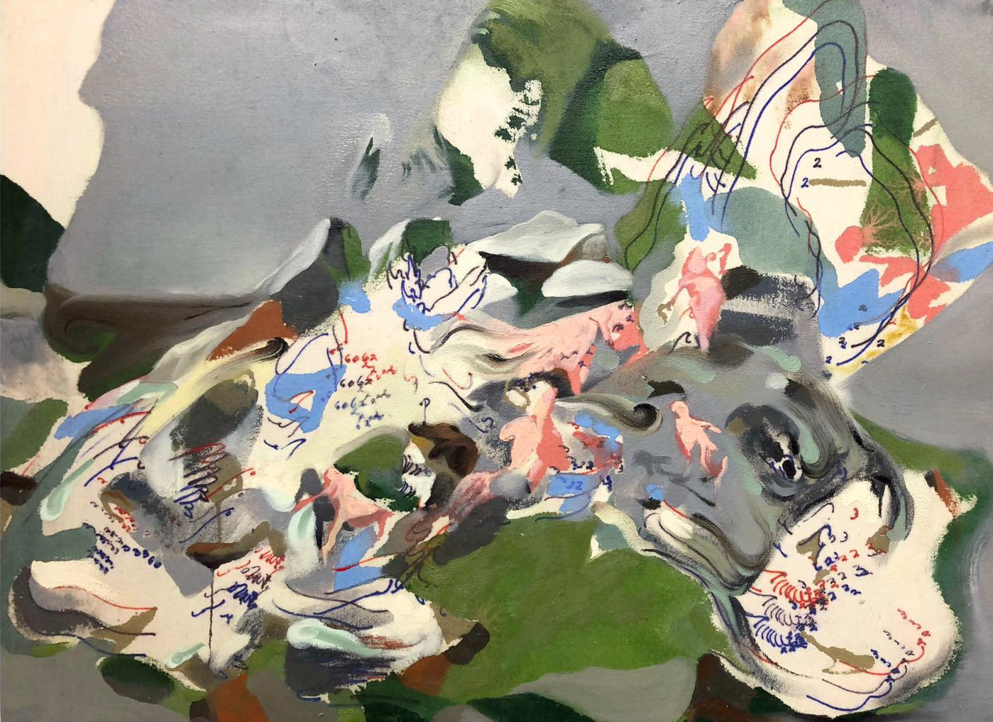 Semantic Neighbours /49.5 x 70 cm/